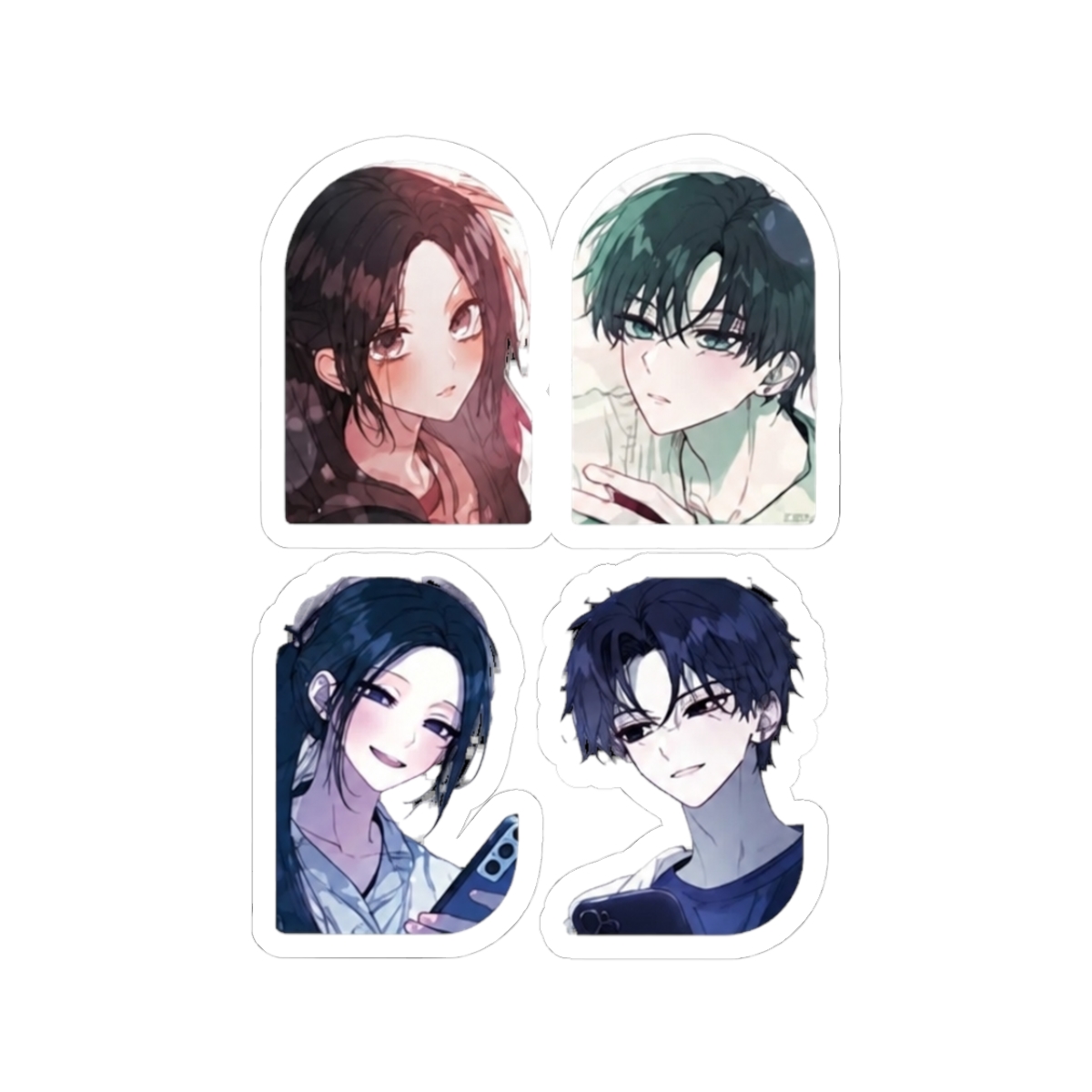 Our Guild Idol Pop-Up - LD Big Sticker Set | Webtoon Merch